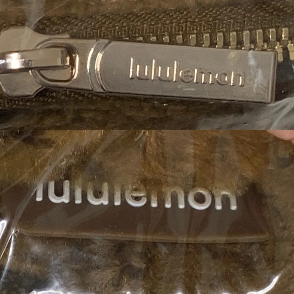 Lululemon Athletica Everywhere belt bag 1L Brunt Caramel FLEECE, Discontinued - Picture 9 of 16